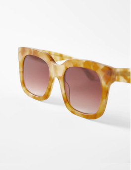 Zara Usa Square Acetate Sunglasses