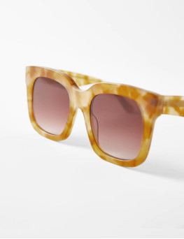 Zara Usa Square Acetate Sunglasses