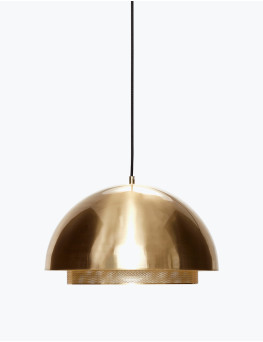 Homesake Gold-Toned Solid Ceiling Lamp