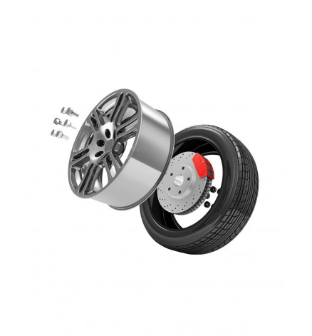 Buy Wheel Rim Hub Watch Custom Design