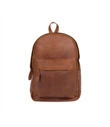backpack leather brown Bag