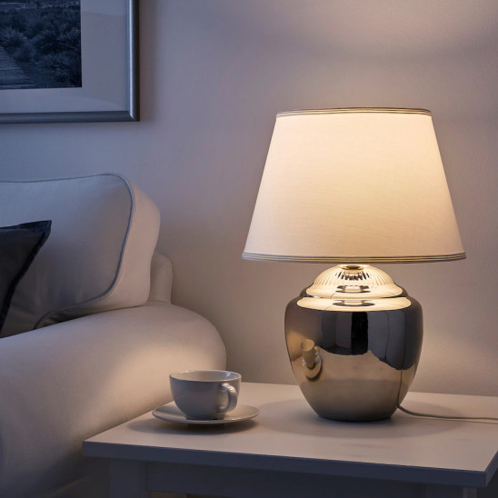 LAUTERS Table lamp with LED bulb