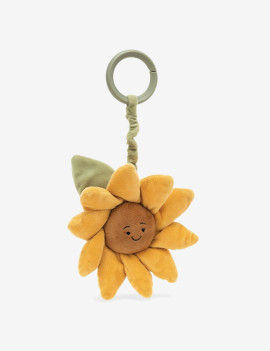 Handmade Sunflower Keychain