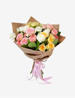 Colourful Roses Bouquet