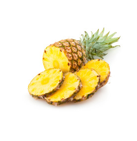 fruit pineapple slice