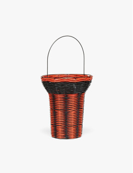 Decorative, craft, wired basket