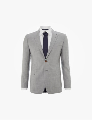 Custom made Light Gray Tailcoat Men Suit