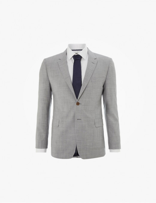 Custom made Light Gray Tailcoat Men Suit