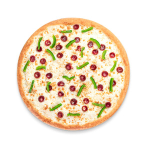Onion-and-capsicum-cheese-pizza
