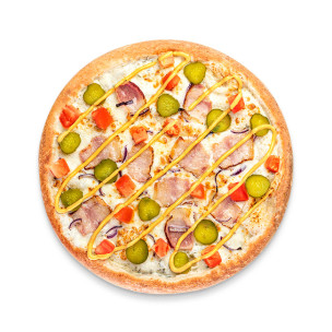 New York-style veg pizza