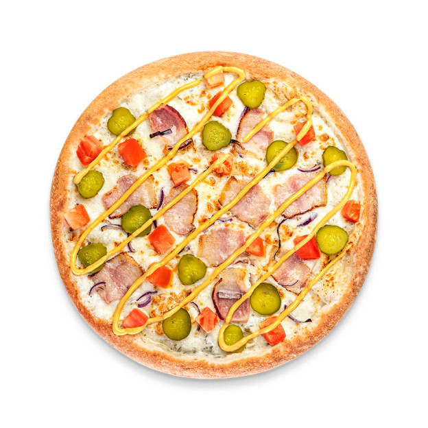 Pepperoni pizza, California-style pizza