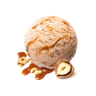 Hazelnut Ice Cream Scoop