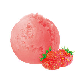 Strawberry ice cream Sorbet