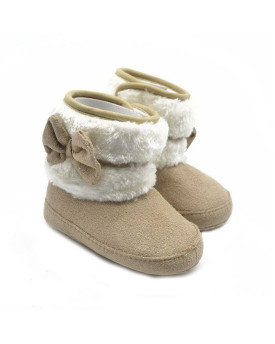 Winter Soft Woolen Baby Shoes Infants Crochet Knit