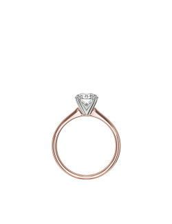 Rose Gold Vintage Wedding Engagement Ring
