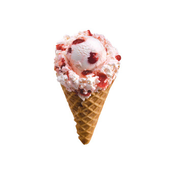 Cherry ice cream