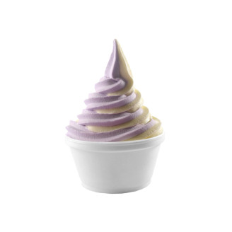 Vanilla ice cream swirl