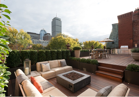 Boston roof deck designs