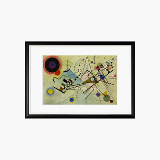 Abstract modern framed wall art paintings