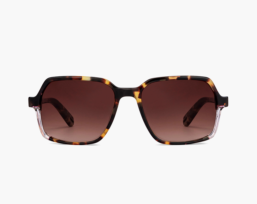 Multicolor oval shape spectales frame sunglasses