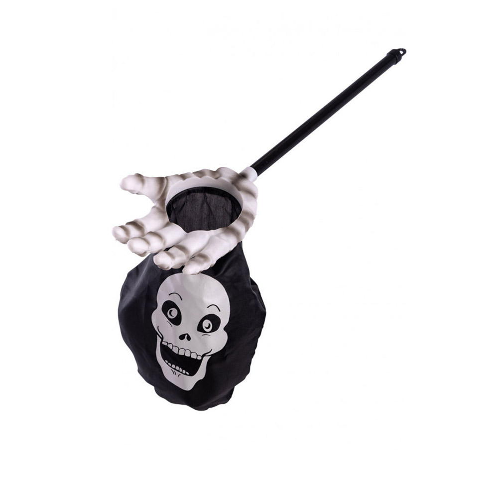 Halloween Skeleton Stick with Candy Bag