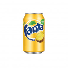 fanta pineapple soda 355ml yellow pack