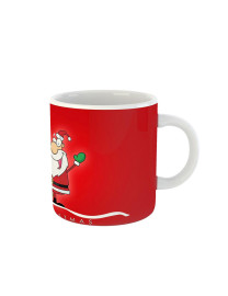 Merry Christmas Santa Printed Ceramic Coffee Mug