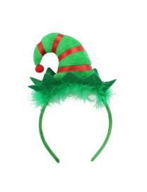 Christmas Elf Headband Xmas Elf Hat Hair Band Women