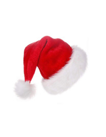 Santa Christmas Hat with Antlers (2-Pack)