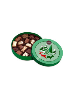 christmas chocolate gift tin (low sugar)