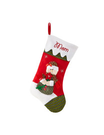 Let's Make Memories Personalized Christmas Stocking